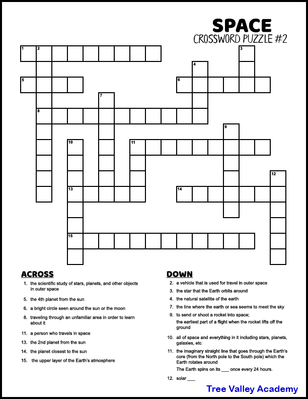 Fun Astronomy Crosswords: Perfect for a Minor in College