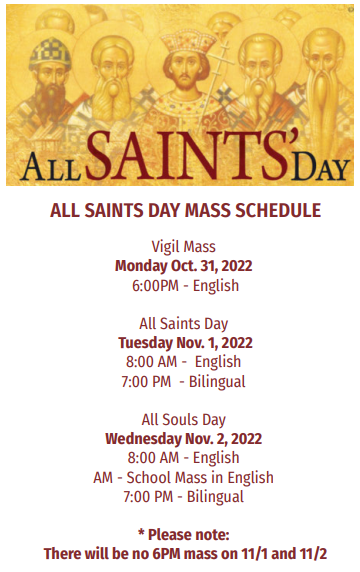 Angela Merici Mass Times: Saturday and Sunday Schedules