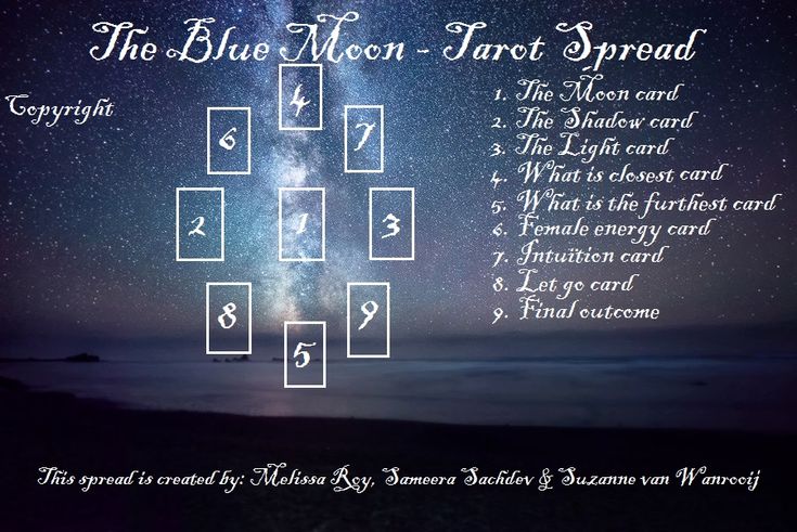 Try This Blue Moon Tarot Spread for Guidance Today