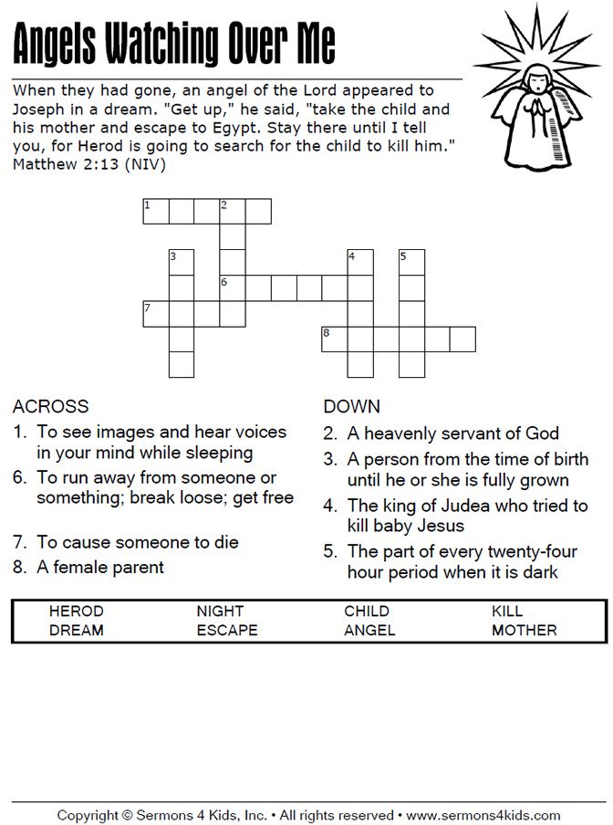 Ready to Be an Angel? Try This Fun Crossword Challenge!