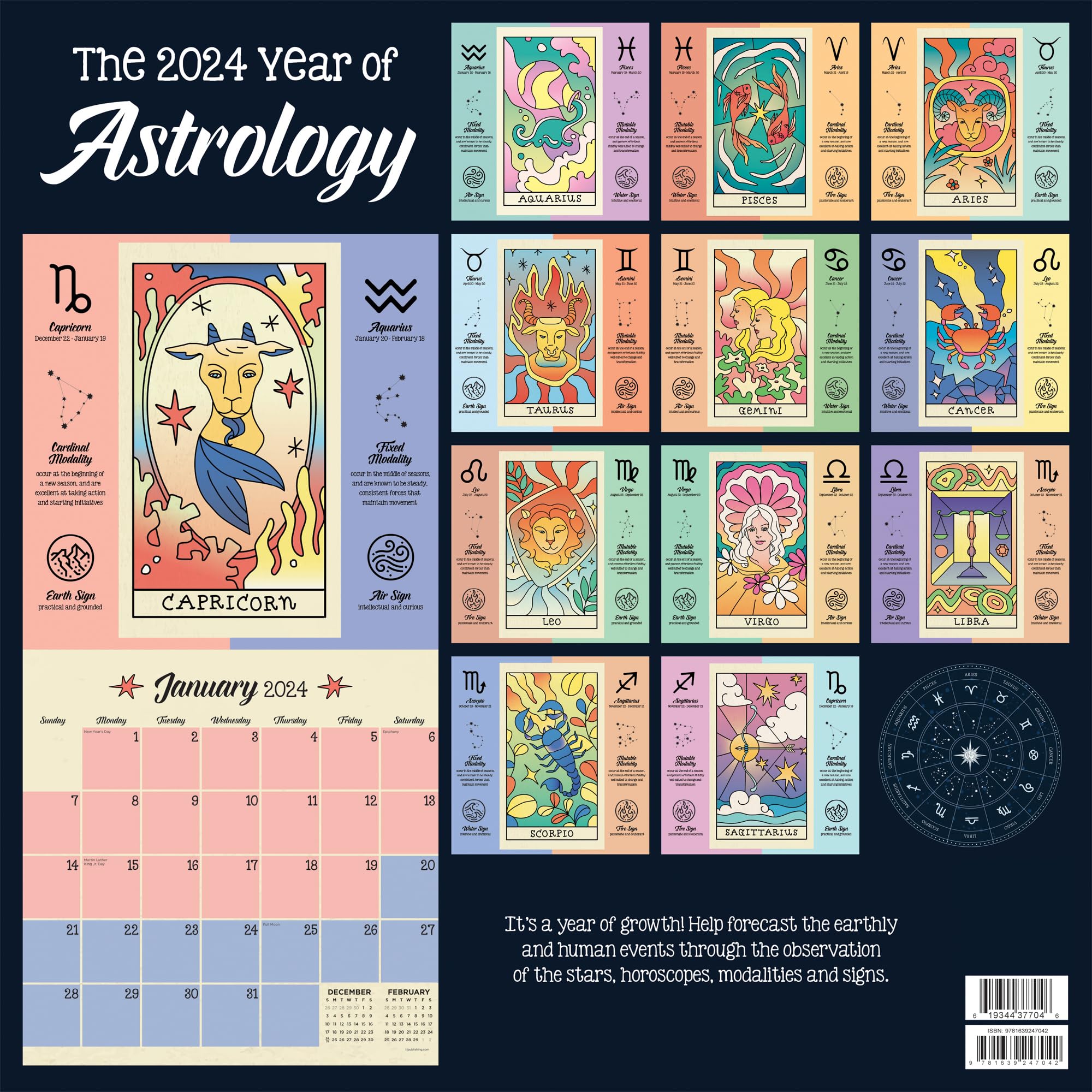 Find Your Perfect Match: Astrology Wall Calendar 2024 Guide