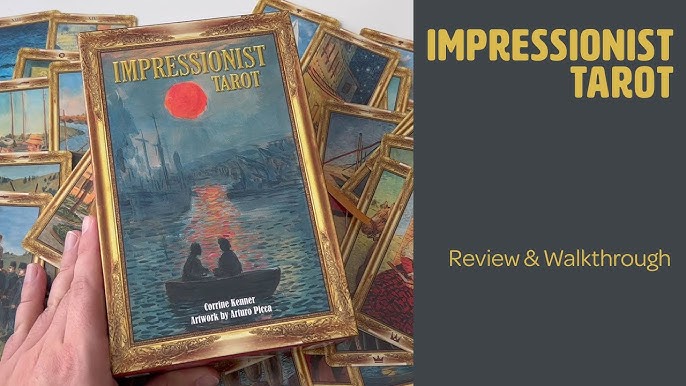 learn how to use the impressionists tarot deck in 5 easy steps