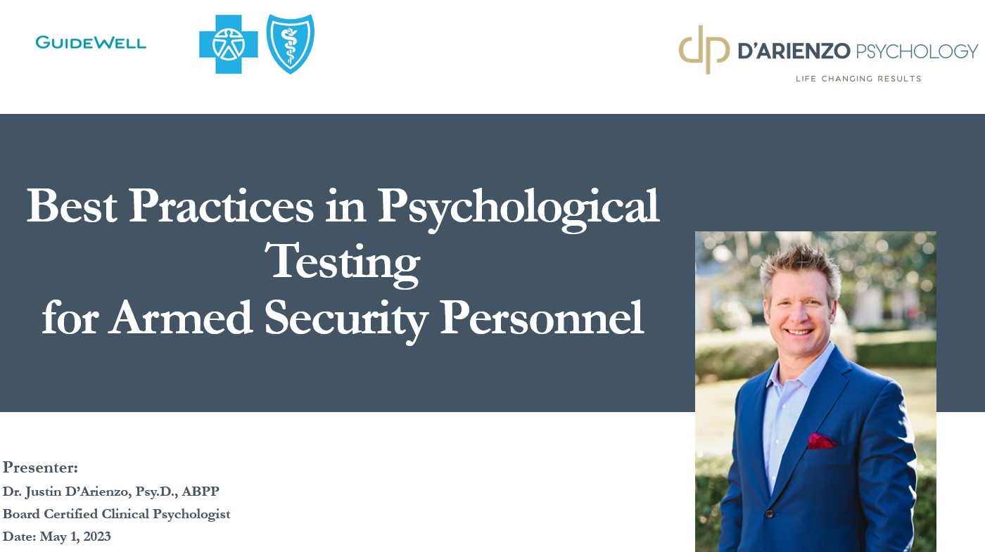 Armed Security Jobs: Psychological Test Requirements & Tips