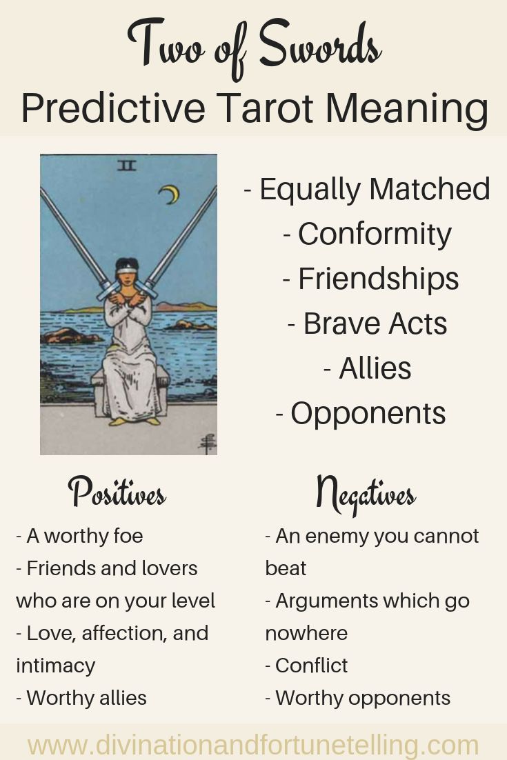 Dos De Espadas Tarot Card: What Does It Really Mean?