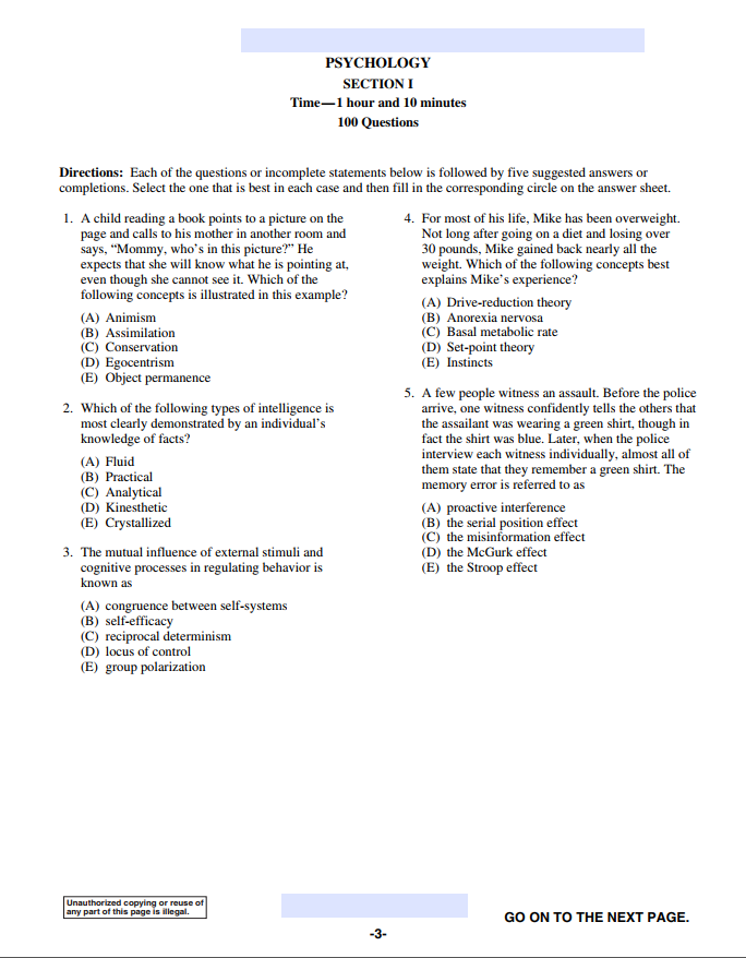 Ace Your AP Psych Exam: Free MCQ PDF Download and Tips