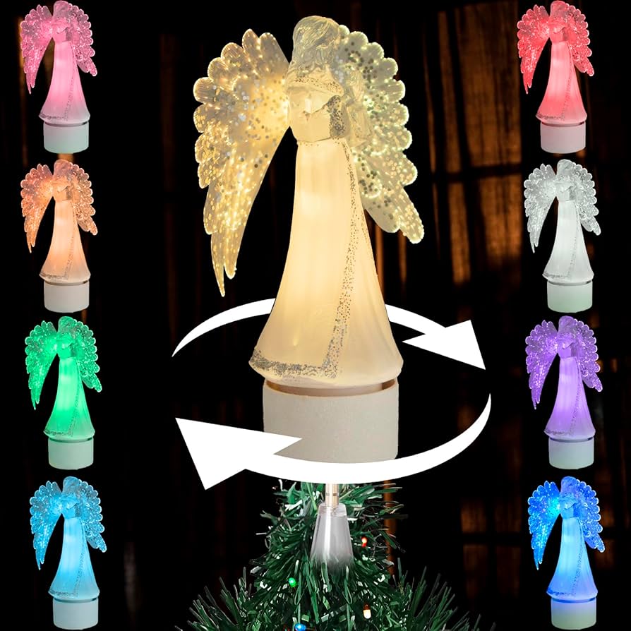 Shine Bright: Find Your Perfect Angel Tree Toppers That Light Up