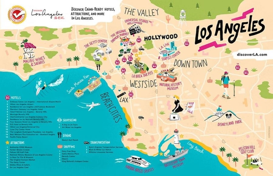 Your Guide to Los Angeles on a World Map: Finding it Fast