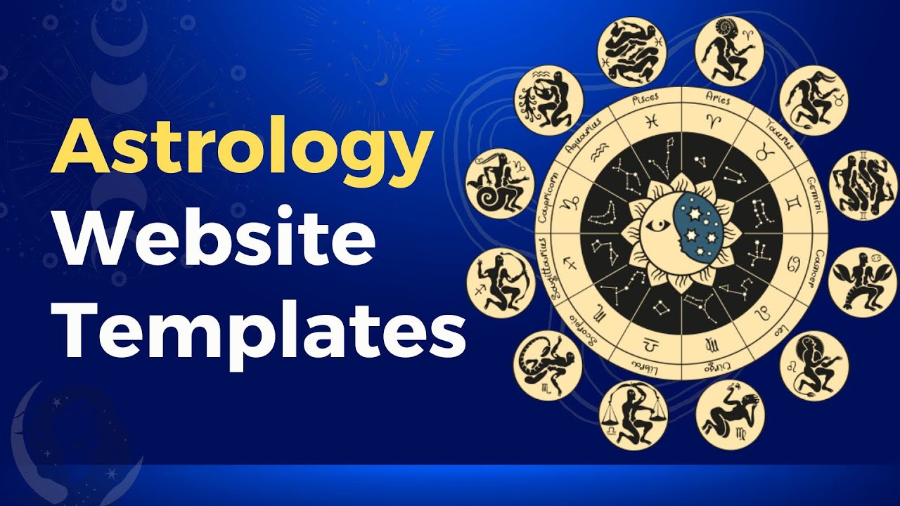 Create Astrology Website with Simple Templates in Minutes