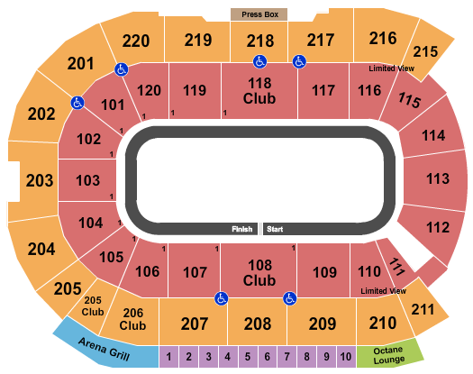 Angel Of The Winds Arena Seating Chart With Seat Numbers: Find Your Perfect Spot