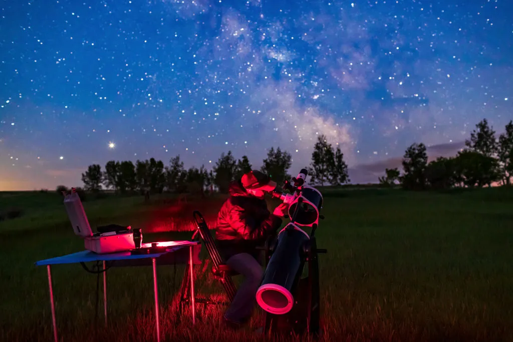 Keep Your Night Vision: Using a Red Torch for Astronomy