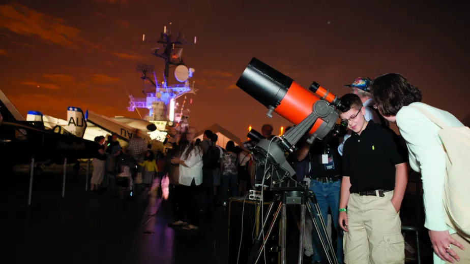 Intrepid Astronomy Night: See the Stars Like Never Before!