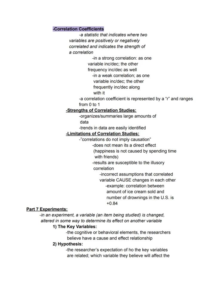 Easy Guide to AP Psychology Vocab Unit 1: Core Concepts