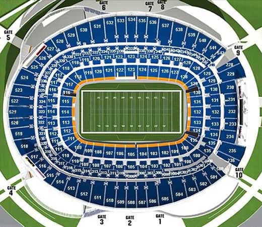 See Clearly Now: Broncos Stadium Seating Chart with Seat Numbers