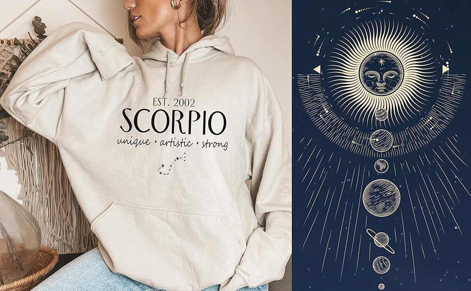 Get Your Astrology Sweatshirt: Unique Zodiac Sign Apparel