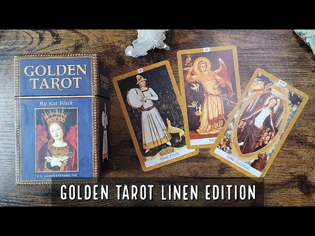 Golden Tarot Deck Review: Is It Worth It? Honest Opinions on the Golden Tarot Deck.