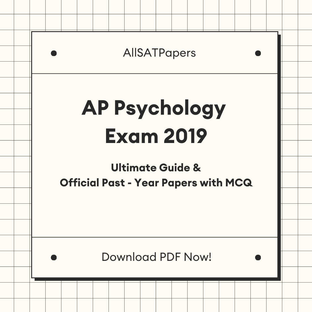 Ace Your AP Psych Exam: Free MCQ PDF Download and Tips