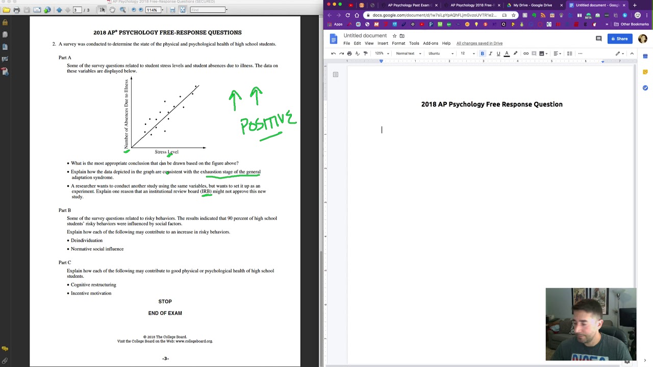 AP Psychology: How to Conquer the FRQ Section? Practice!