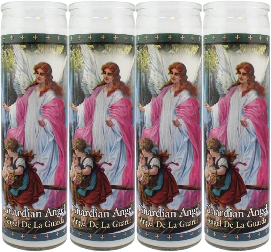 Best Guardian Angel Glass Prayer Candles for Comfort and Peace