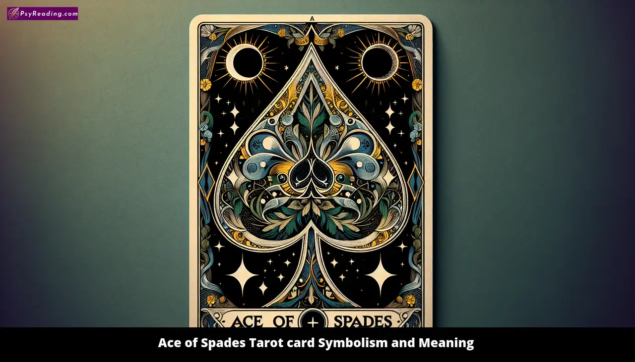 What Does the Ace of Spades Tarot Card Really Mean? Find Out Now