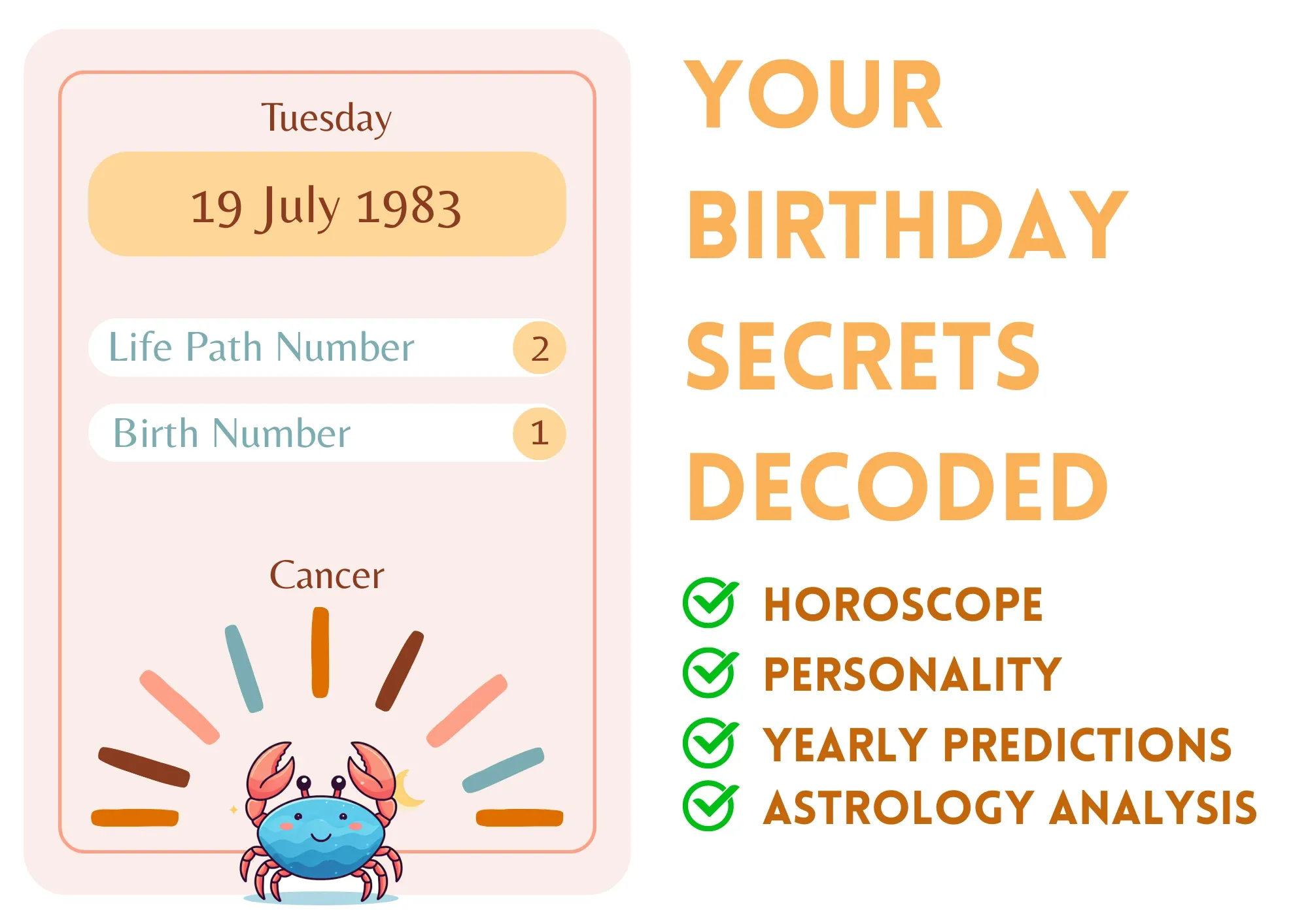 July 19 Birthday Horoscope:  Love, Career, and Life Predictions