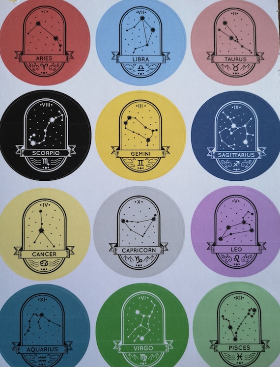 Get Your Astrology Stickers: Unique Horoscope Decal Art