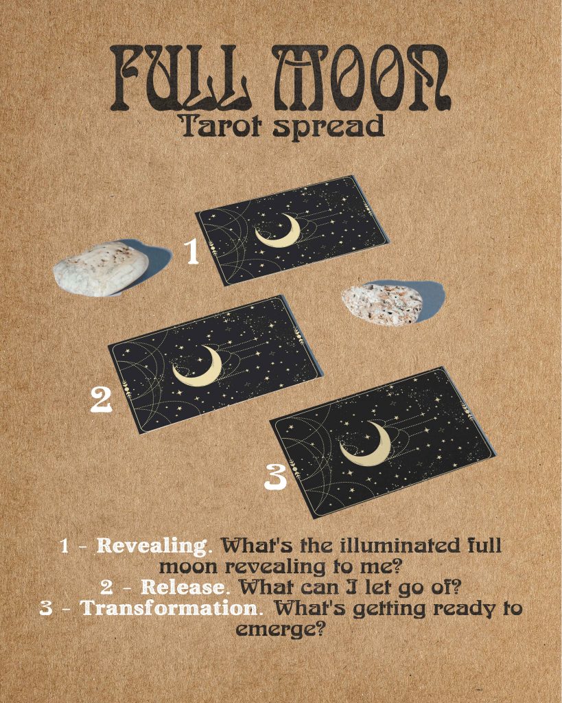 Full Moon Tarot Spread 2023 Guide (Easy Tips to Read the Cards Right Now!)