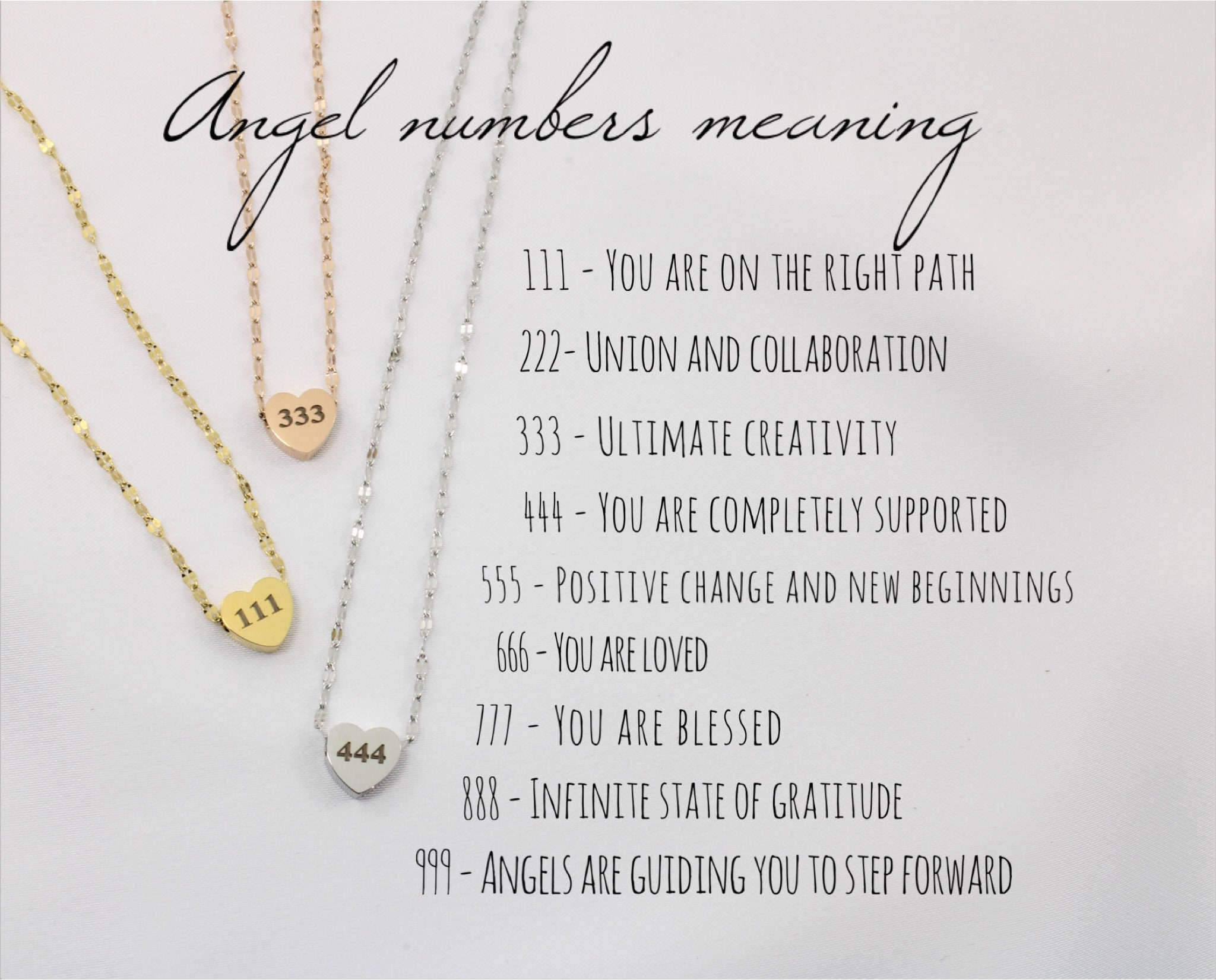 Find Your Perfect Angel Numbers Gifts Here