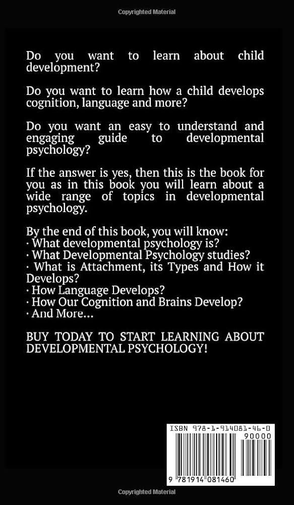 Developmental Psychology Book: Your Easy Guide to Understanding How Kids Grow and Learn