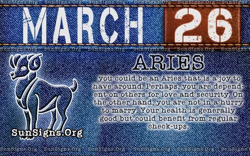 March 26 Birthday Horoscope: Find Out What the Stars Say About Your Love Life!