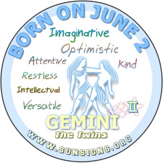 June 2 Birthday Astrology What the Stars Say About You