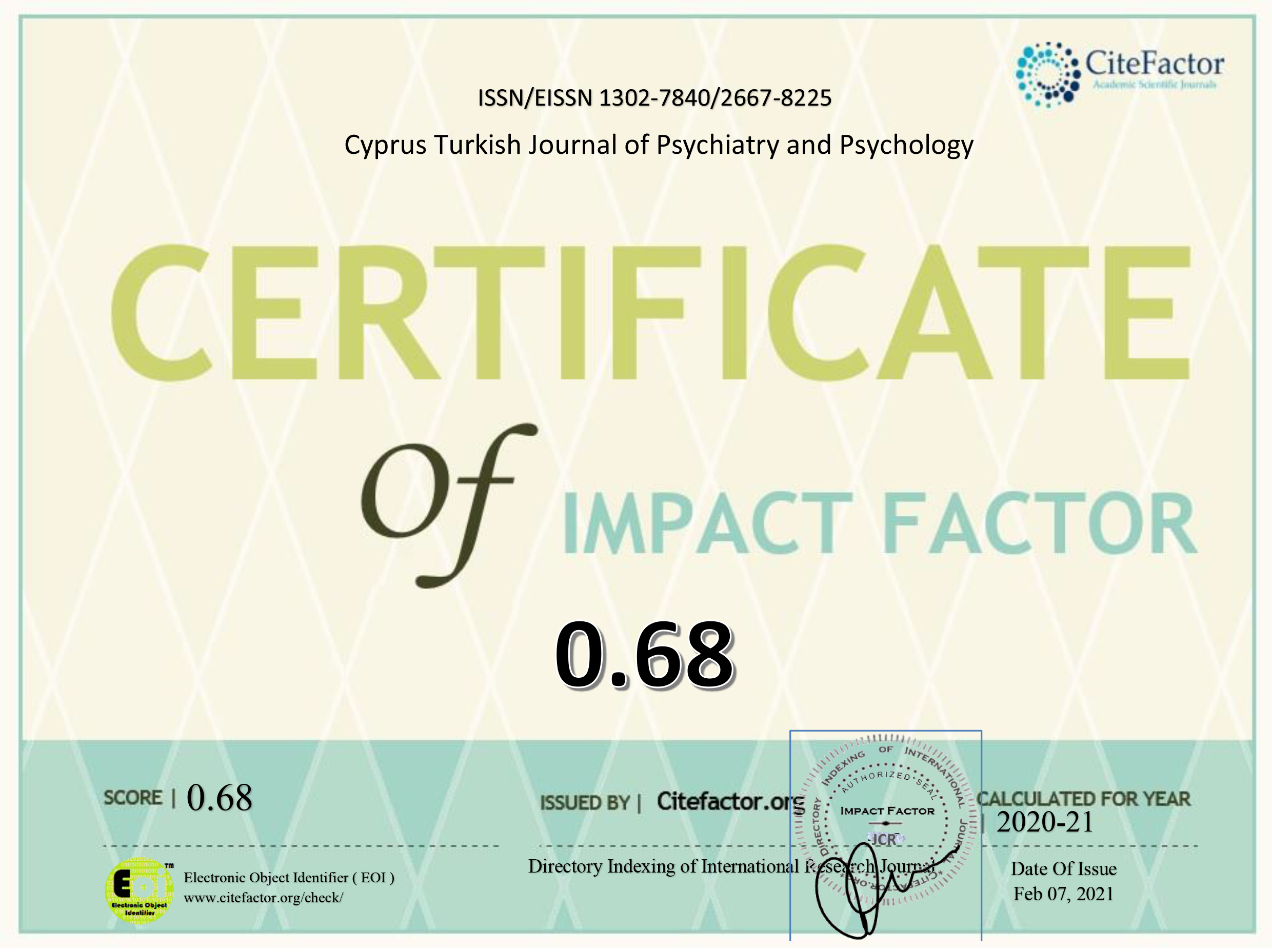 cyprus turkish journal of psychiatry and psychology: A Simple Guide for Authors