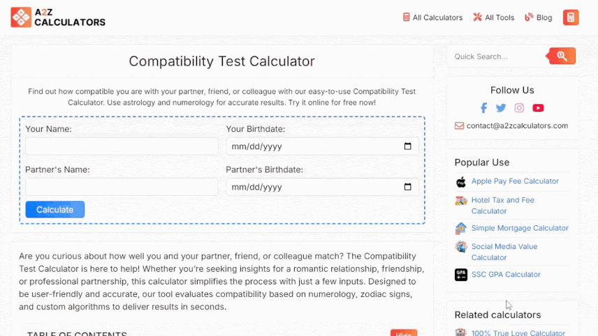 Check Your Polyamory Astrology Compatibility Calculator: Find Your Ideal Partner with Our Free Tool