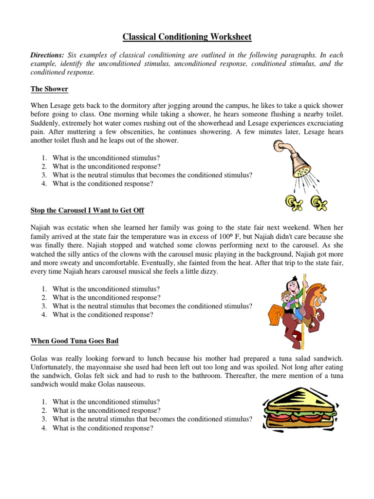 Classical Conditioning Psychology Worksheet: Practical Exercises to Grasp Key Concepts!