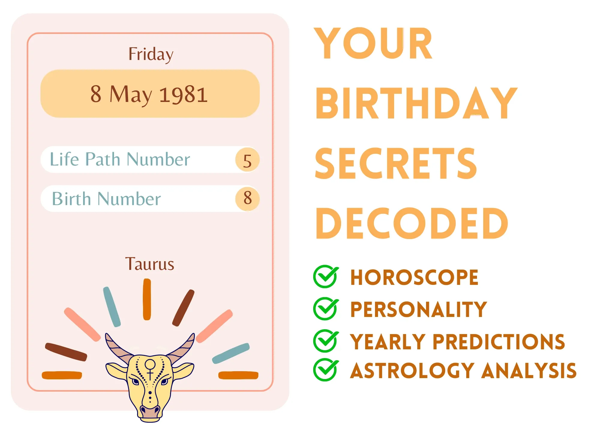 May 8 Birthday Horoscope: Discover Your Strengths and Weaknesses Based on Your Zodiac Sign.