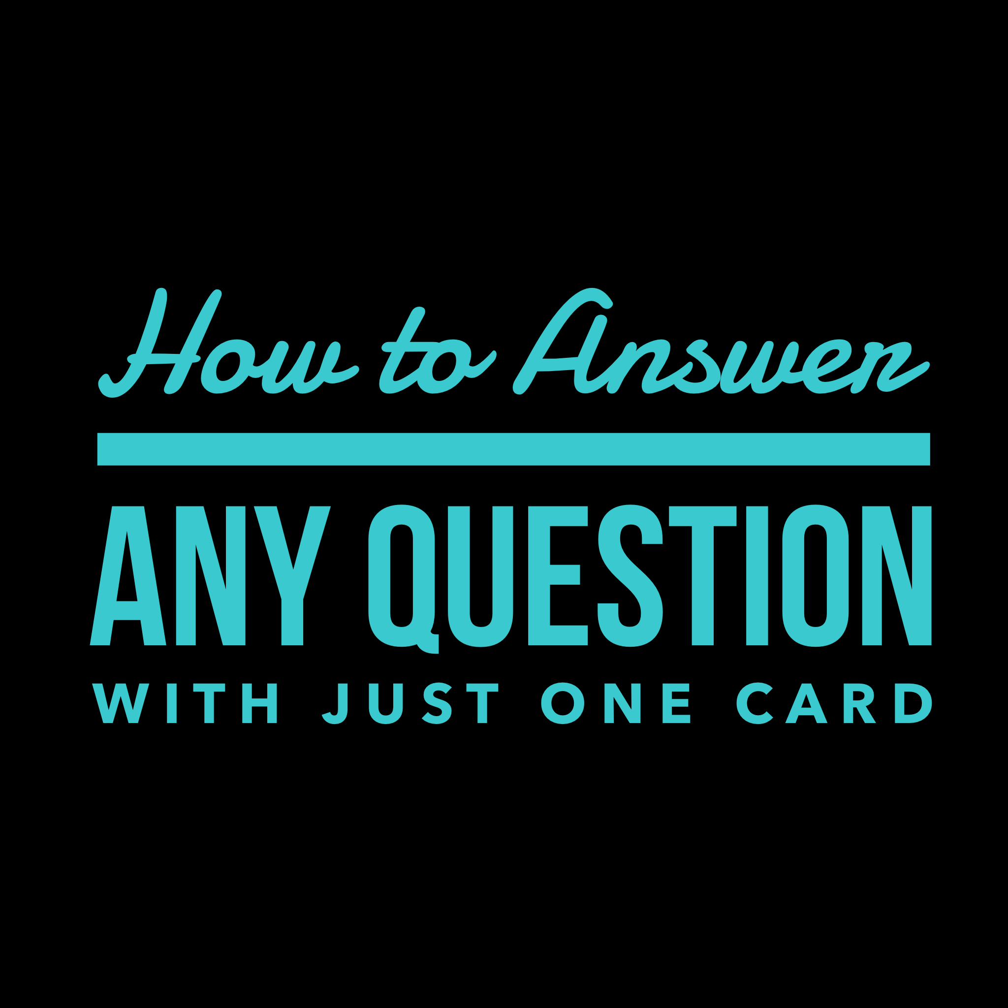 Need Guidance? Get answers with just One Tarot Question.