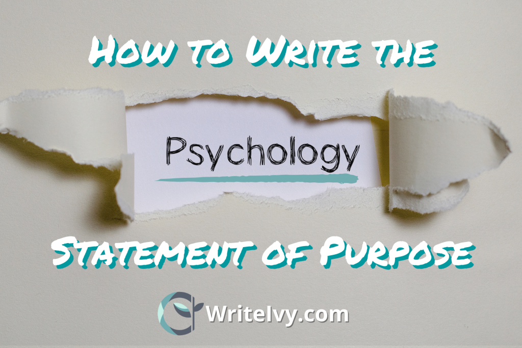 Clinical Psychology Statement of Purpose Examples: See What Works! (Top Tips From Admitted Students)