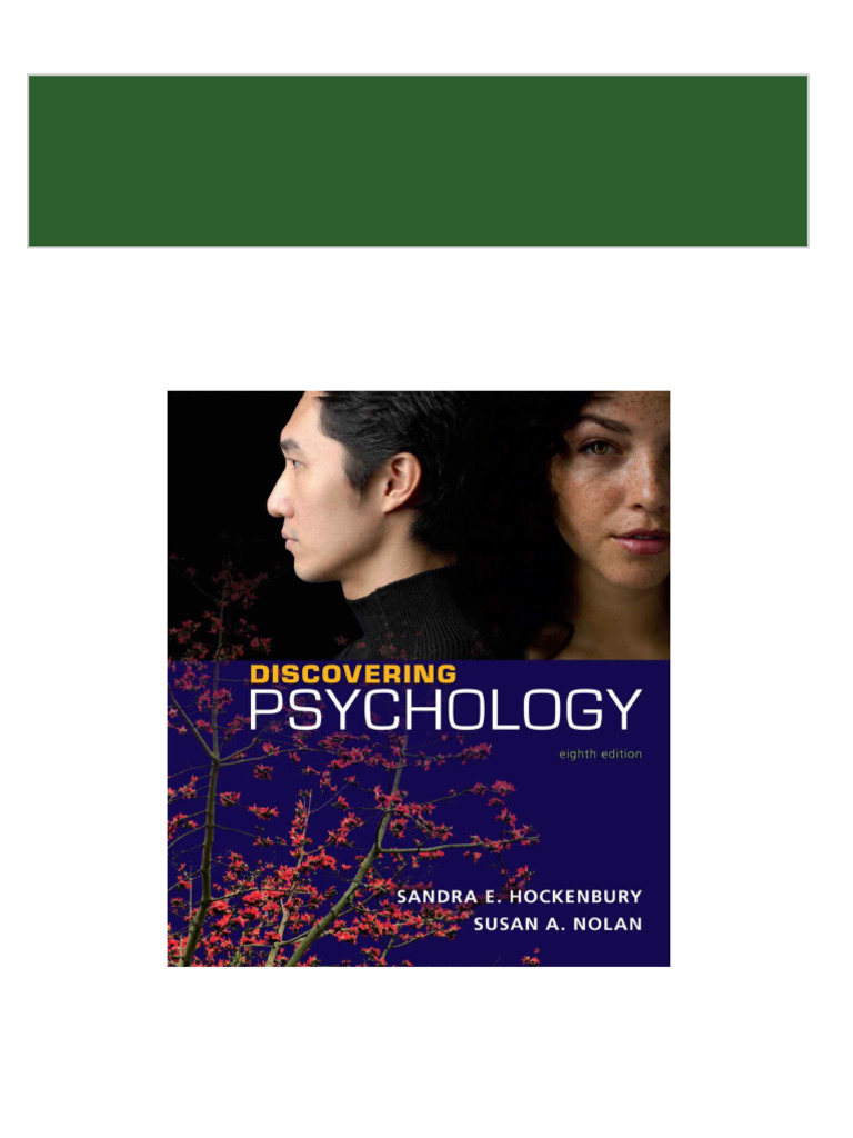 Discovering Psychology PDF: Your Free Guide to Understanding the Human Mind and Start Now