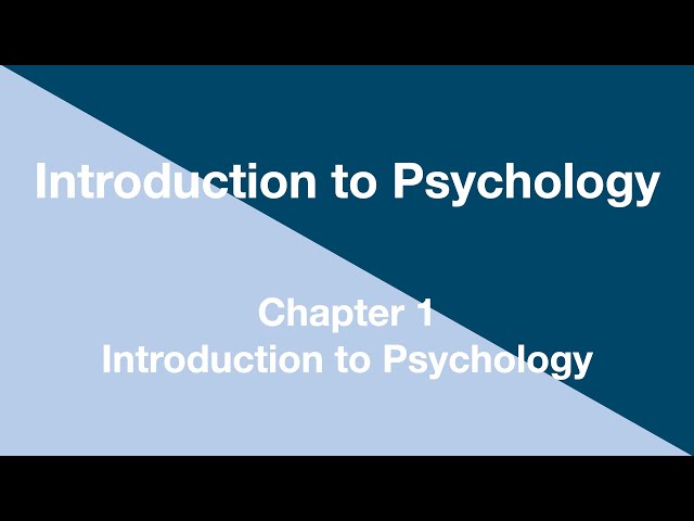 Got a chapter one psychology test? Get an A+