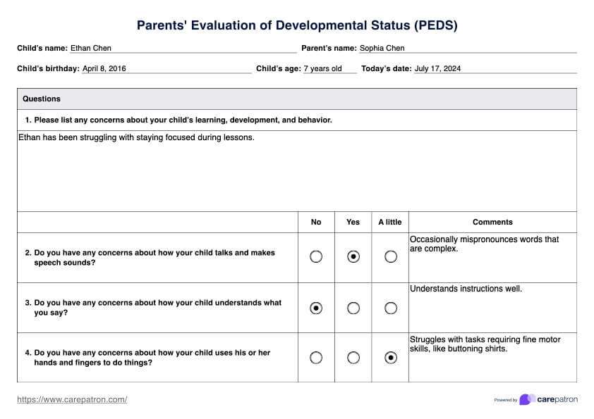 Child Psychological Evaluation Sample: A Simple Guide for Parents