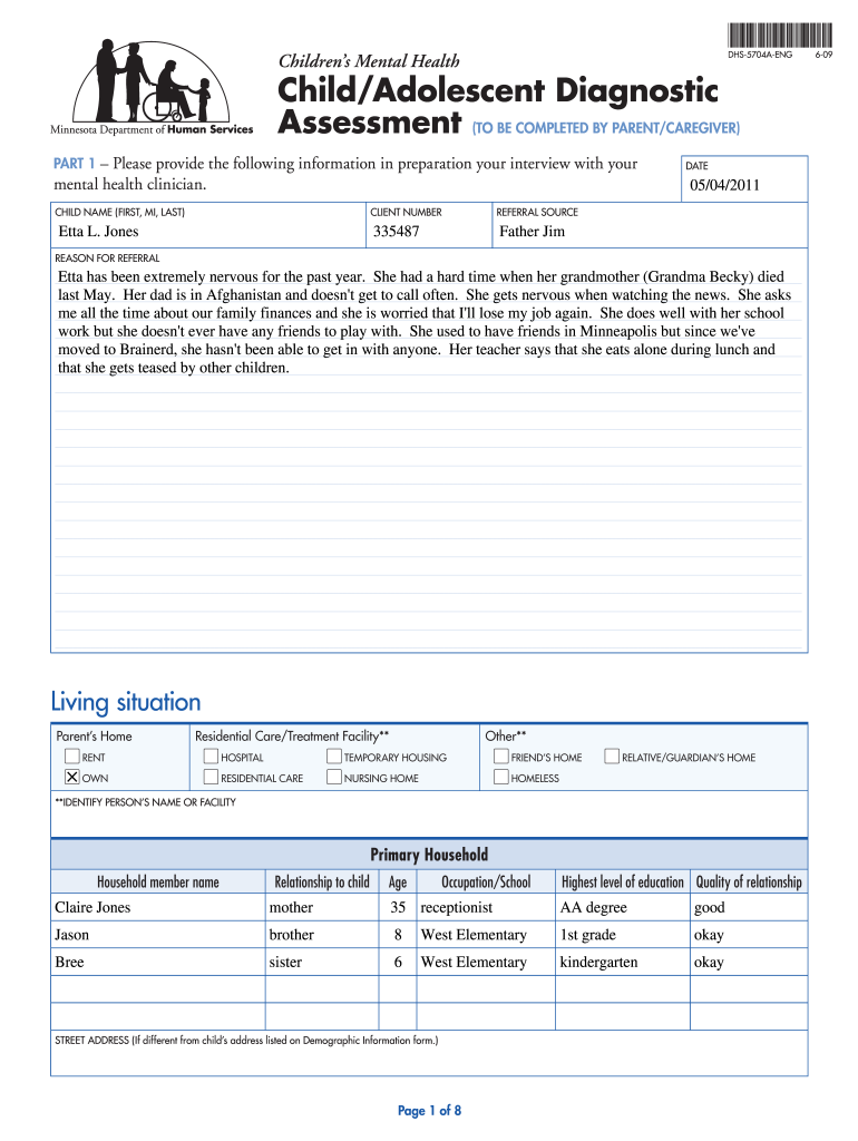 Child Psychological Evaluation Sample: A Simple Guide for Parents