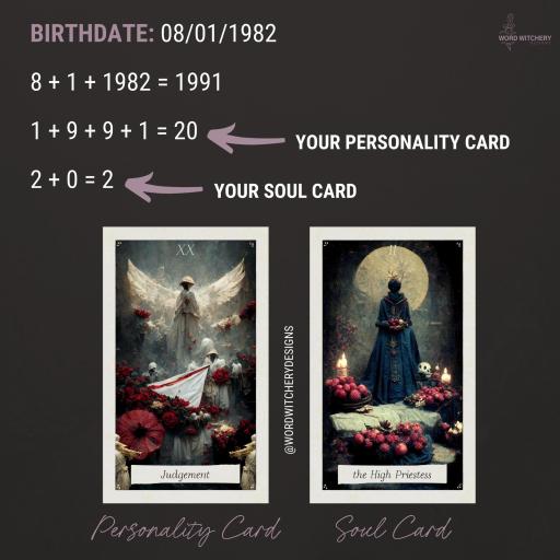 Soul Card Tarot Calculator: Find Your Soul Card Easily!