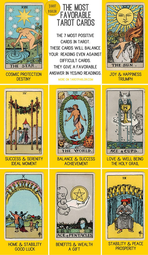 Most Positive Tarot Cards: Learn the Happiest Cards in Your Tarot Deck Now!