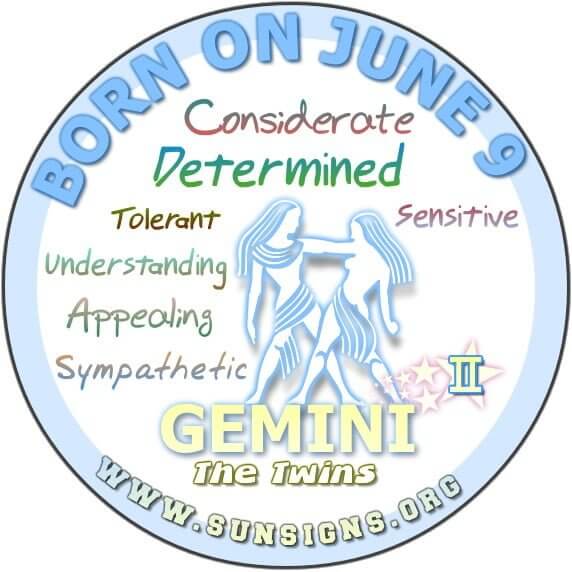 June 9 Birthday Horoscope Whats Your Personality Type According to Your Birthday