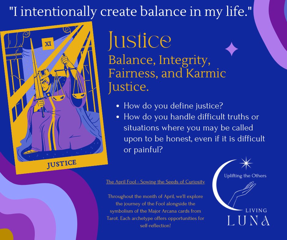 Justice Tarot Advice: How to Find Balance in Your Life Now