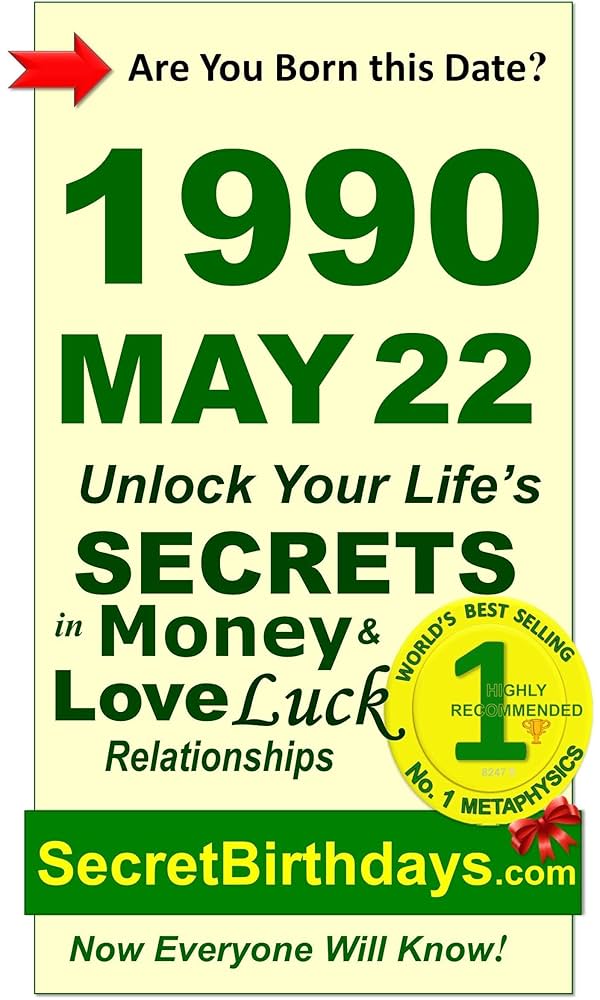 May 22 1990 horoscope: Get a personalized reading for your life!