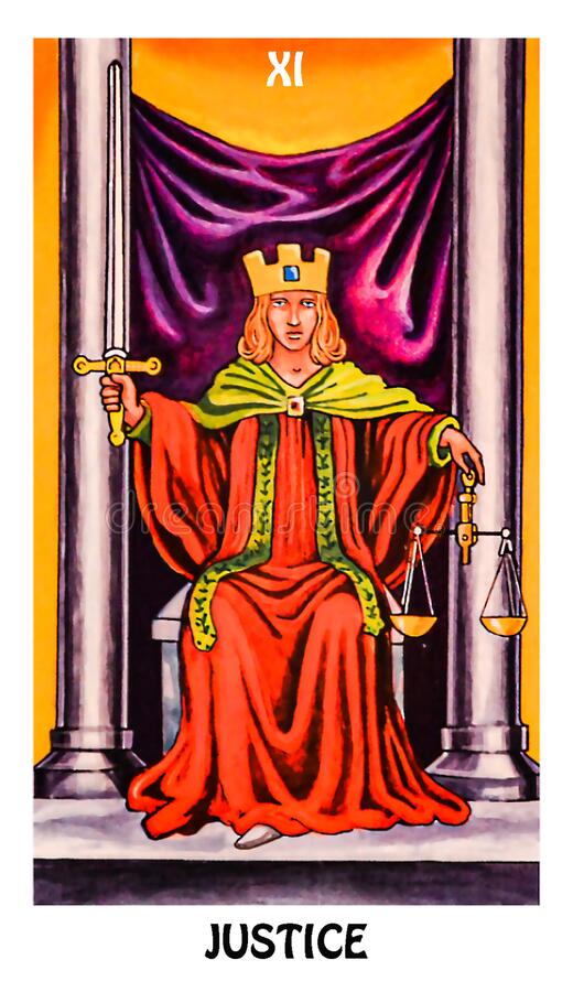 justice tarot card year what to expect and how to prepare