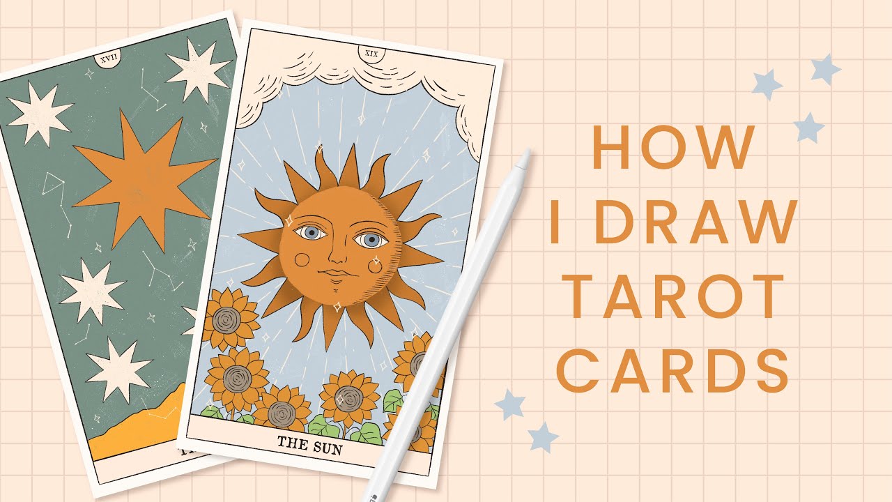 Tarot Card Drawing Basics: Your Easy Guide to Getting Started (Learn How to Draw Tarot Cards Step-by-Step)