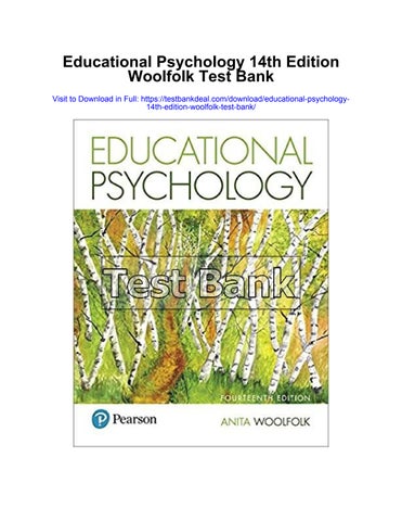 Need Educational Psychology 14th Edition PDF? Find Out How to Download It Free and Start Learning Today