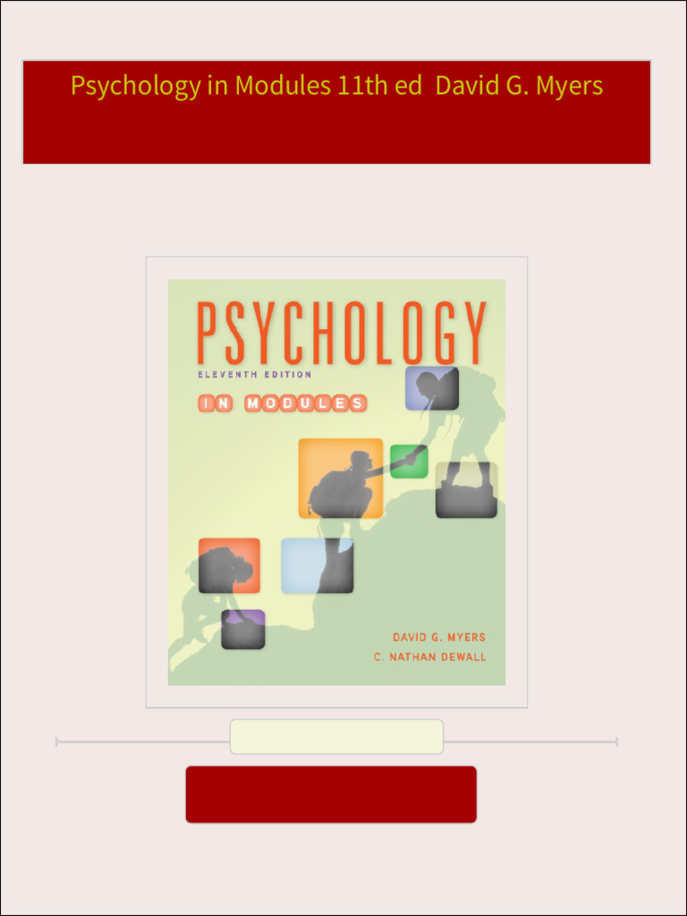 Exploring Psychology in Modules 11th Edition PDF: Get Your Free Download Now!