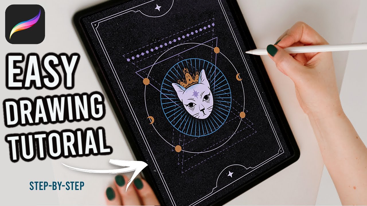 Tarot Card Drawing Basics: Your Easy Guide to Getting Started (Learn How to Draw Tarot Cards Step-by-Step)